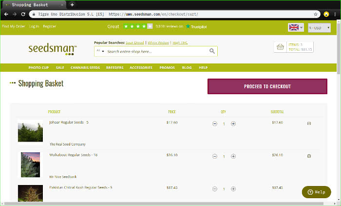 seed bank checkout buy weed seeds