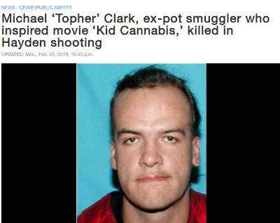 Topher Clark Kid Cannabis Killed in Shooting